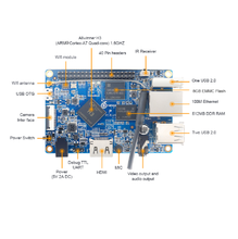Cargar imagen en el visor de la galería, Kit Orange Pi Ordenador Pc Plus 1gb Ddr3 Ram H3 Quad-core